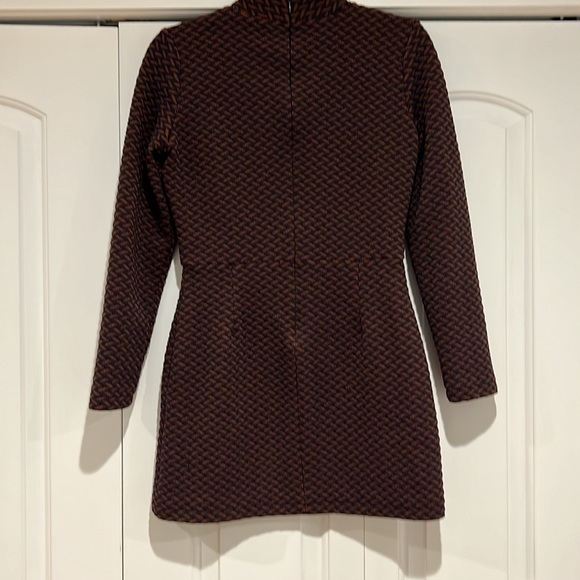 Ellejay Penelope mock neck Mini Dress size small designer textured women‎ - Picture 6 of 10